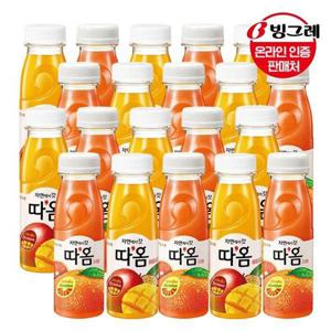 갤러리아_빙그레 따옴 주스 235ml 자몽10병+애플망고10병