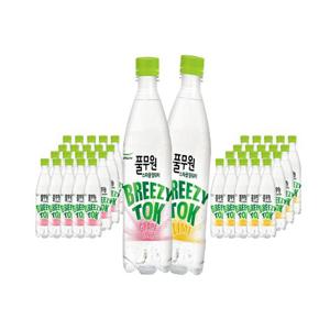 풀무원 탄산수 브리지톡 자몽 500ml x 20병 + 라임 20병(총40병)