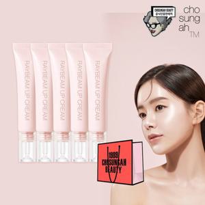 [조성아TM] 레이빔 업 크림 피치 볼륨 에디션 미니 SPF35 PA++ 13g 5개+(증정)광채코어크림