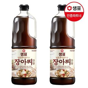 샘표 장아찌 간장 1.7L x2개