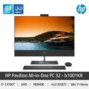 HP 파빌리온 32-b1001kr 일체형PC 올인원 (i7/RTX 3050ti/32GB/512GB/WIN11)