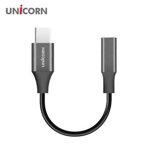 유니콘 USB C타입 to 3.5mm 이어폰젠더 오디오변환 AUX CT-300S