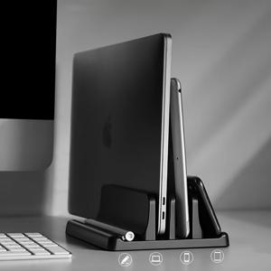 TEMU 노트북 스탠드 홀더 홀더 Macbook IPad 태블릿 데스크탑 금속베이스 노트북 스탠드 홀더 컴퓨터 랙 홀더에 적합한 수직 스토리지 랙