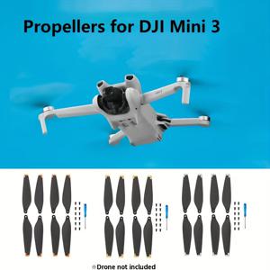 TEMU DJI Mini 3/Mini 3 Pro 드론 교체용 저소음 퀵 릴리스 블레이드 프로펠러 액세서리