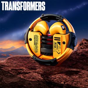 TEMU Transformers TFT23 무선 게임용 헤드셋 2024 - 콘덴서 마이크가 포함된 터치 컨트롤 세미 오픈 백 e스포츠 헤드폰, Type-C, 충전식 배터리 - 비방수, 성인용 게임 중심 이어버드