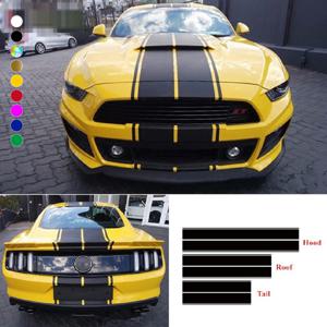 TEMU Shelby Mustang GT350 GT500 Chevy를 포함한 모든 자동차에 대 한 6pcs 패션 자동차 스티커 병렬 라인 자동차 스티커