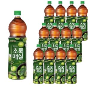 웅진식품 초록매실 1.5L x 12개입