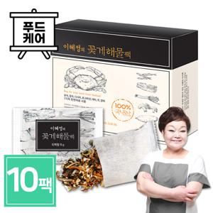 빅마마 이혜정의 꽃게 해물 다시팩 150g x 10박스