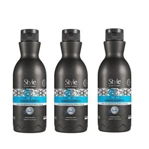 무실리콘 두피 비듬 약산성 케라틴 단백질 샴푸 400ml 3개 이스라엘 공식수입원 현대백화점