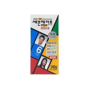 세븐에이트 칼라크림 240g 6호 자연스런 갈색 대용량