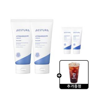 (커피쿠폰증정)아토베리어365 크림80ml 2개 + 60ml 추가 증정