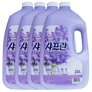 샤프란 릴렉스 아로마 섬유유연제 2.5L x 4개