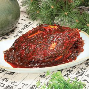 순창고전 고추장 깻잎장아찌 1kg /맛있는 양념밑반찬