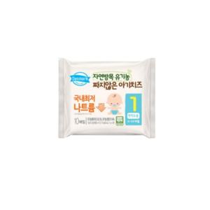 동원 덴마크 짜지않은 유기농 아기치즈 1단계 170g 100매