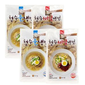 청수냉면 2종 모  01.청수 물냉면 720g(4인분) x 10봉