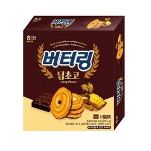 해태제과 버터링 딥초코 155g