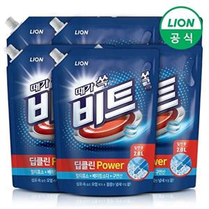 비트 비트 세탁세제 딥클린파워 액체 2L리필(일반) 6개