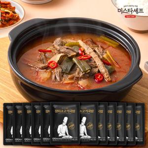 미스타셰프 장터소고기국밥 600g 12팩