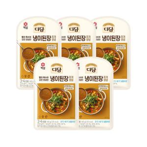 다담 냉이된장찌개 양념 140g x5개