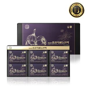 한삼인 홍삼흑마늘진액 60mL x 30포_2세트+쇼핑백