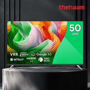 4K UHD TV 50인치(127cm) 치크 UA501UHD 구글 안드로이드  스마트 TV