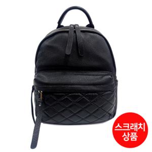 [스크래치 상품]  통소가죽 데일리 정장 캐주얼 베이직 백팩 HGLB2111BK-S