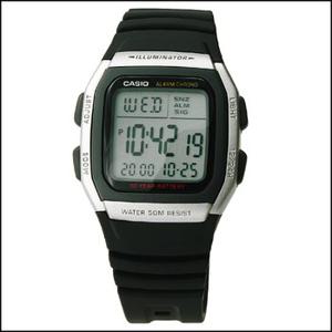 타임플래닛 CASIO W-96H-1A 카시오 시계 우레탄밴드_