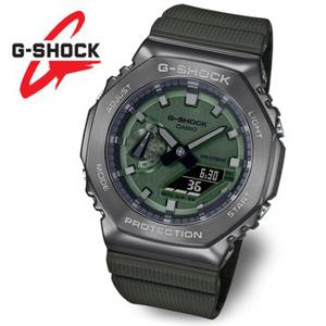 [지샥 정품] G-SHOCK 지얄오크 메탈 GM-2100B-3A 옥타곤 방수 전자 군인시계