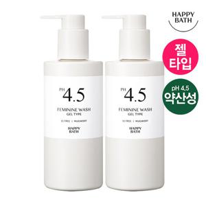 해피바스PH4.5 약산성 여성청결제 250g 2입(옵션)