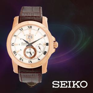 SEIKO 세이코 SNP096J 남성 가죽시계