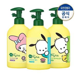 [그린핑거]마이키즈 산리오 샴푸 320ml+린스320ml+워시320ml