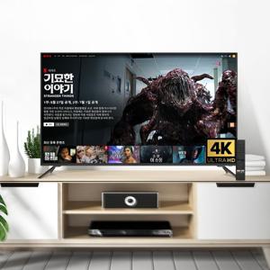 [써밋티비] A430ES9 UHD 43인치 UHD  구글 안드로이드  스마트 TV /  스탠드형방문설치