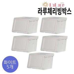 [라루체] 슬라이딩 다용도 리빙박스 5개