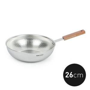 키친아트 멘토 통5중 엠보 인덕션 스텐궁중팬 26cm