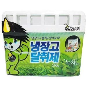 산도깨비 냉장고탈취제 녹차(200g) 음식물 냄새제거 (W41F590)