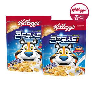 켈로그 시리얼 콘푸로스트 600g x 2개