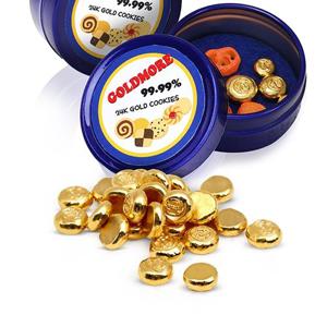 [골드모아] 순금 쿠키 골드바 덩어리 24k 0.5g 99.99%