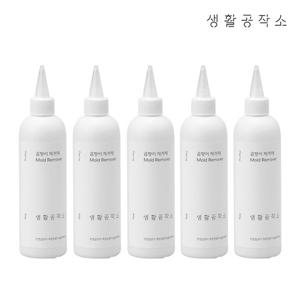 [생활공작소] 곰팡이제거제 대용량 겔타입 300ml x 5입 (화장실 욕실 주방 실리콘 곰팡이 제거)