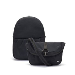 팩세이프 Citysafe CX Convertible Backpack Black 시티세이프 도난방지 백팩 크로스백