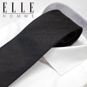 갤러리아_[ELLE HOMME] 엘르옴므 실크 자동/지퍼 넥타이 - 올드머니 다크그