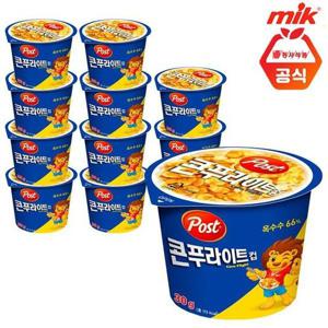 갤러리아_[포스트] 콘푸라이트 컵 시리얼 (30g x 12개)