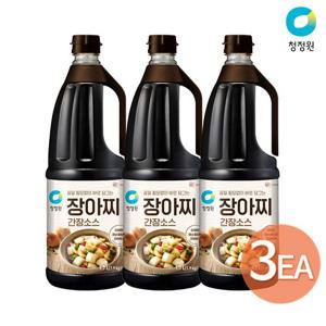 청정원 장아찌 간장소스 1.7L x 3개