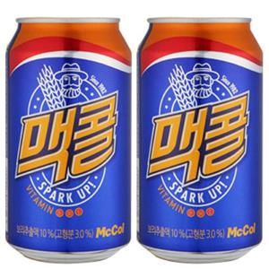 [일화]맥콜(뚱캔) 355ml x 24캔 탄산음료