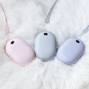 단미 몽그리 손난로 USB 충전식 양면발열 대용량 보조배터리 10000mAh 3colors