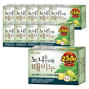 무궁화 노니&인진쑥 때비누 90g x 10개