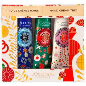 록시땅 3종 핸드크림 선물세트 L'Occitane Hand Cream Trio LTD 30ml x 3