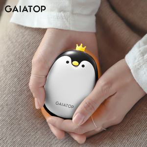 TEMU Gaiatop 2개 포켓 펭귄 핸드워머 - USB 충전식, 휴대용 & 겨울용 귀여움, 어린이를 위한 이상적인 선물