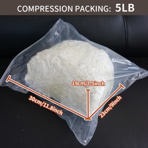 TEMU 1팩 2.5Lbs/1.13KG 슬로우 리바운드 메모리 스펀지 파손 충전재, 빈백 레이지 소파 충전재에 적합, 고탄성 소파 베개 충전재, DIY 패브릭 인형 공예 충전재, 베개, 봉제 인형 충전재, 충전 펫 네스트, 홈 장식