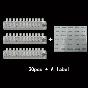 TEMU 30개의 여행용 빈 스퀴즈 파우치, 휴대용 여행용 메이크업 포장 가방, 로션 샴푸 샤워 젤 스퀴즈 가능한 가방, 누출 방지 화장품 용기 - 30/50/100ml|트래블보틀