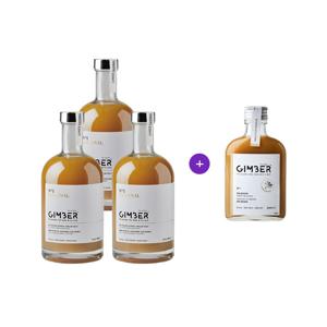 GIMBER 프리미엄 유기농 진저/생강원액 700ml 3병+200ml 1병